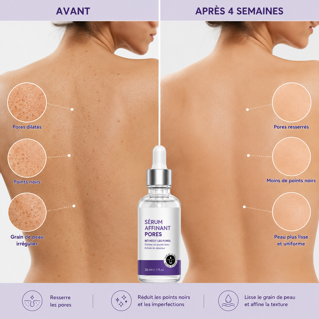 Sérum Pores & Éclat — Rétinol & Niacinamide