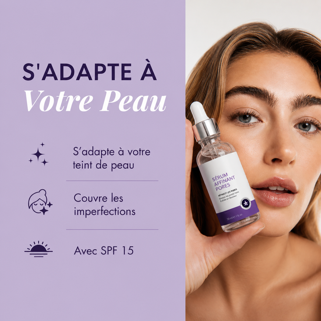 Sérum Pores & Éclat — Rétinol & Niacinamide